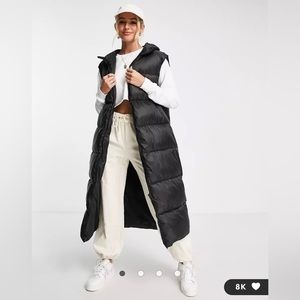 ASOS design longline vest size 8
